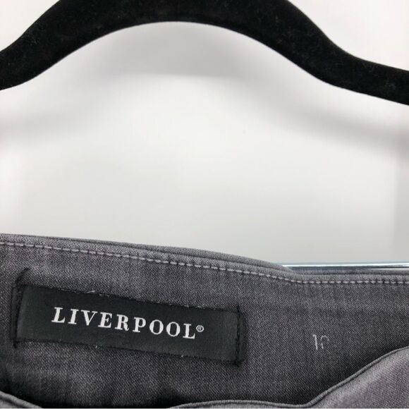 Liverpool The Denim Legging Gray Size 10 - Picture 5 of 9